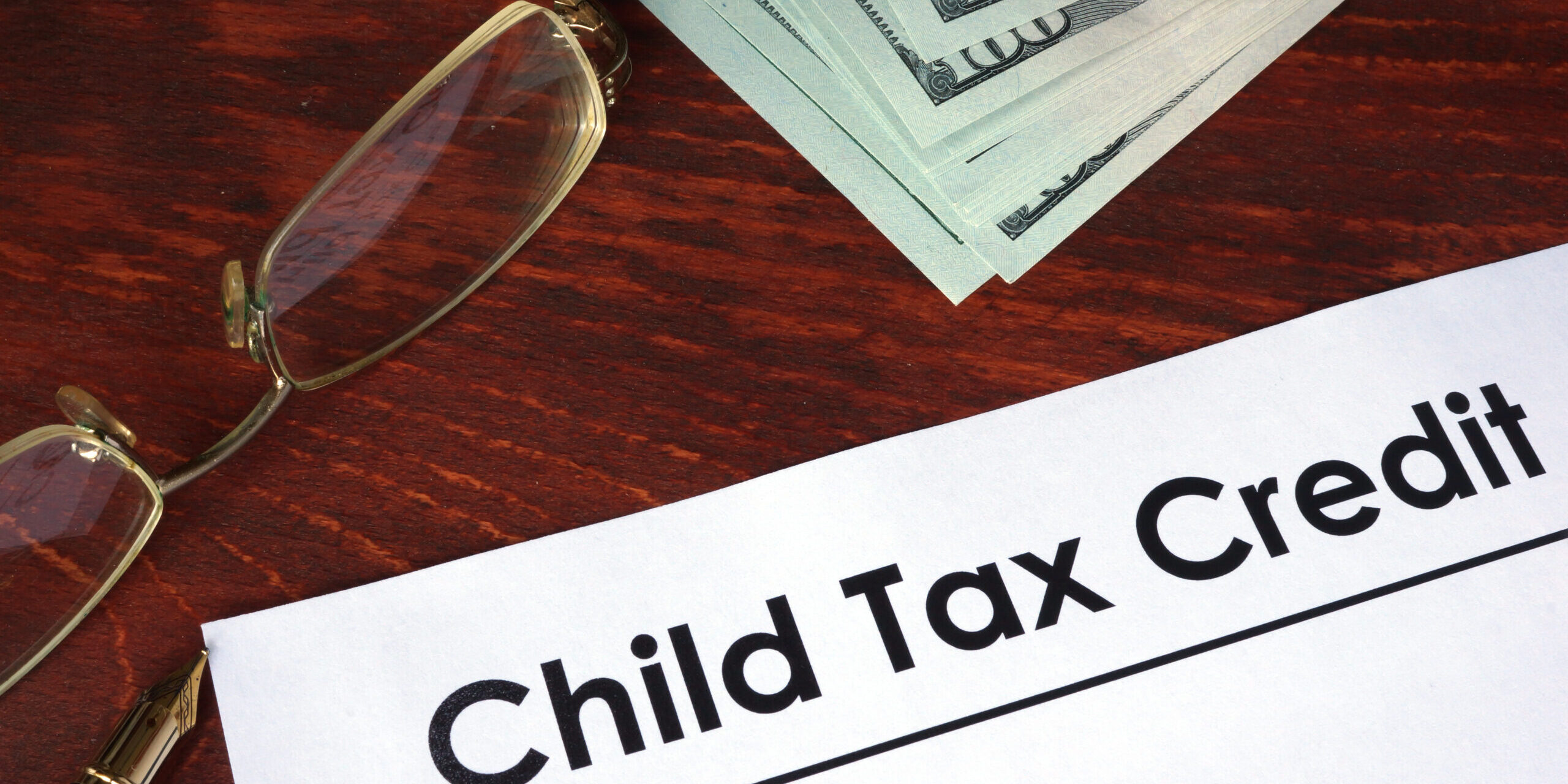 Child,Tax,Credit,Written,On,A,Paper.