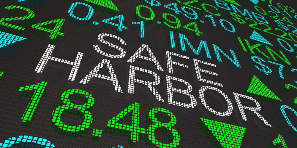 Safe,Harbor,Tax,Shelter,Avoid,Penalties,Stock,Market,Ticker,3d