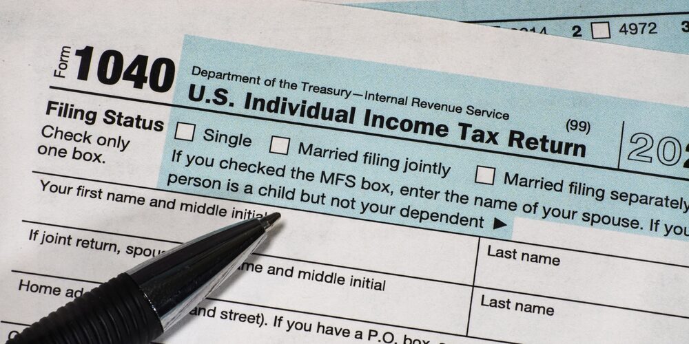 A,Close,Up,Of,Upper,Left,Corner,Of,Irs,Form